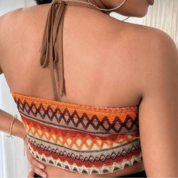 SHEIN Curve Multicolor Knit Top - Picture 3 of 6